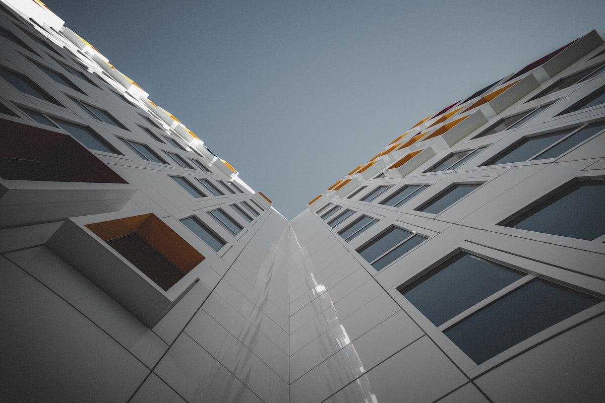High-rise construction site in Bolivia
